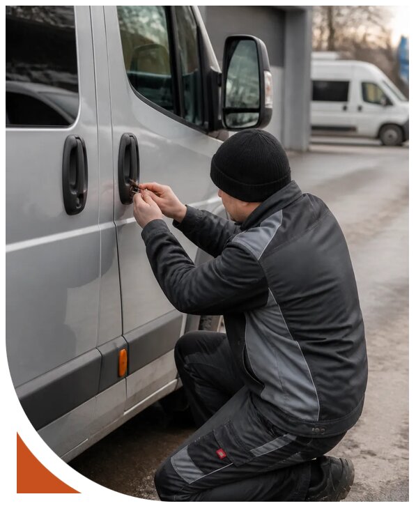 Аварийное вскрытие микроавтобуса в Новосибирске от 3050 р. | Разлок-Нвс